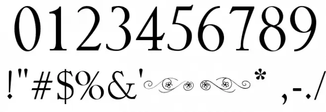 Bring on Spring Font OTHER CHARS