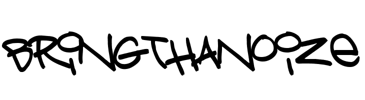 Bring tha noize  font caratteri gratis
