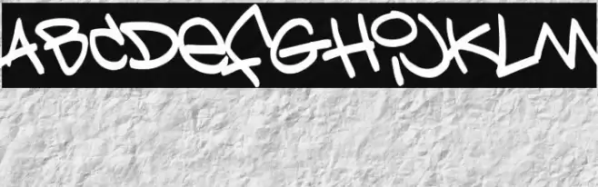 Bring tha noize Font examples