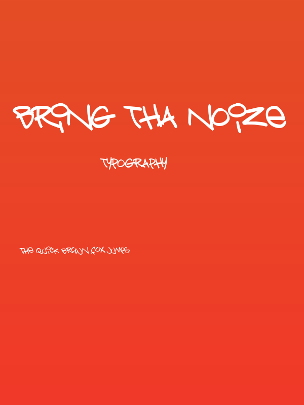 Bring tha noize Poster