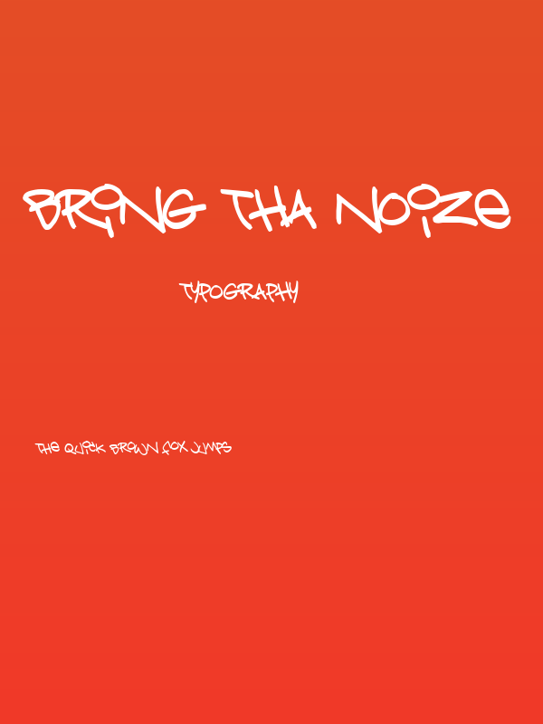 Bring tha noize Poster