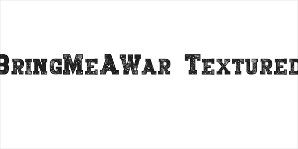 BringMeAWar_Textured Logo