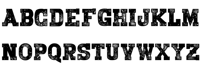 BringMeAWar_Textured Font LOWERCASE