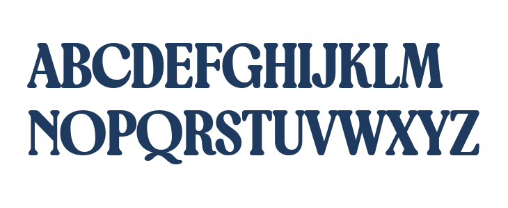 Bringbold Nineties Demo Uppercase
