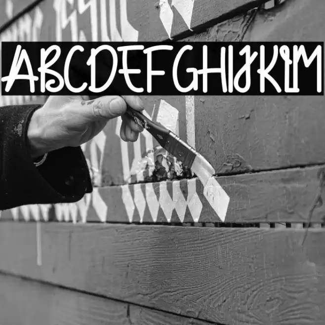 Bringing Back Font examples