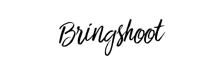 Bringshoot  font caratteri gratis