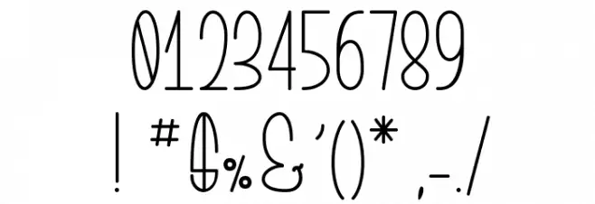 Brioche au Potiron Font OTHER CHARS