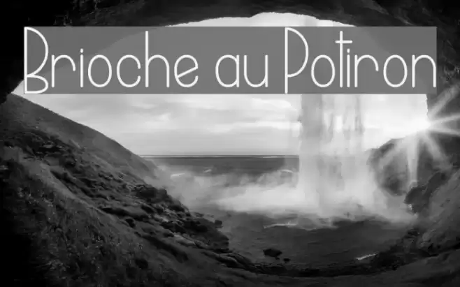 Brioche au Potiron Font examples