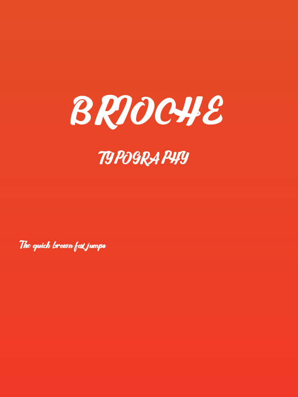 Brioche Poster