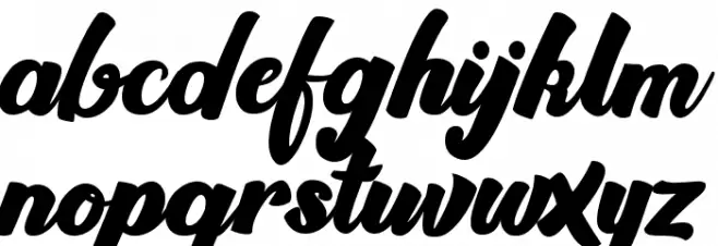 Brioche Caratteri MINUSCOLO