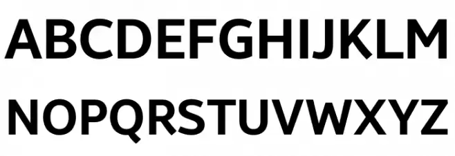 Brisa Sans Bold Font UPPERCASE