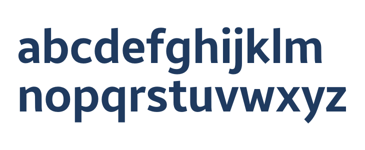 Brisa Sans Bold Lowercase