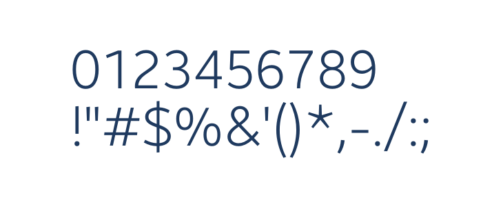 Brisa Sans Light Other Characters