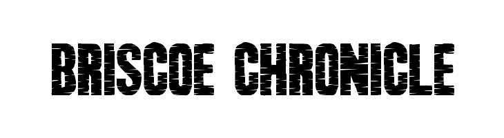 Briscoe Chronicle  नि: शुल्क फ़ॉन्ट्स डाउनलोड