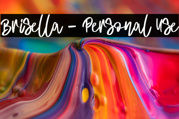 Brisella - Personal Use Example 1