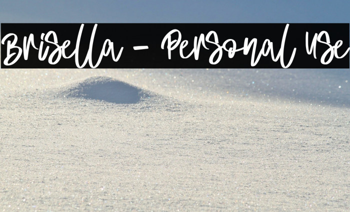 Brisella - Personal Use Example 2