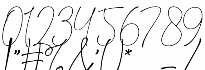 Brisely Font OTHER CHARS