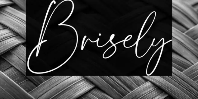 Brisely Font examples