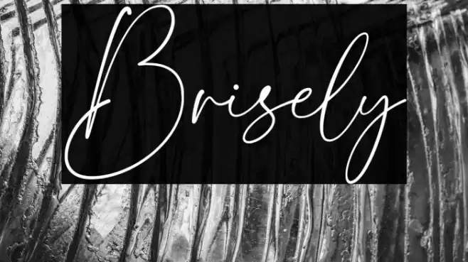 Brisely Font examples