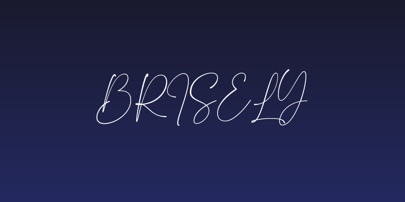 Brisely Social Header