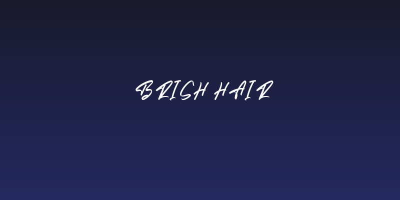 Brish Hair Social Header