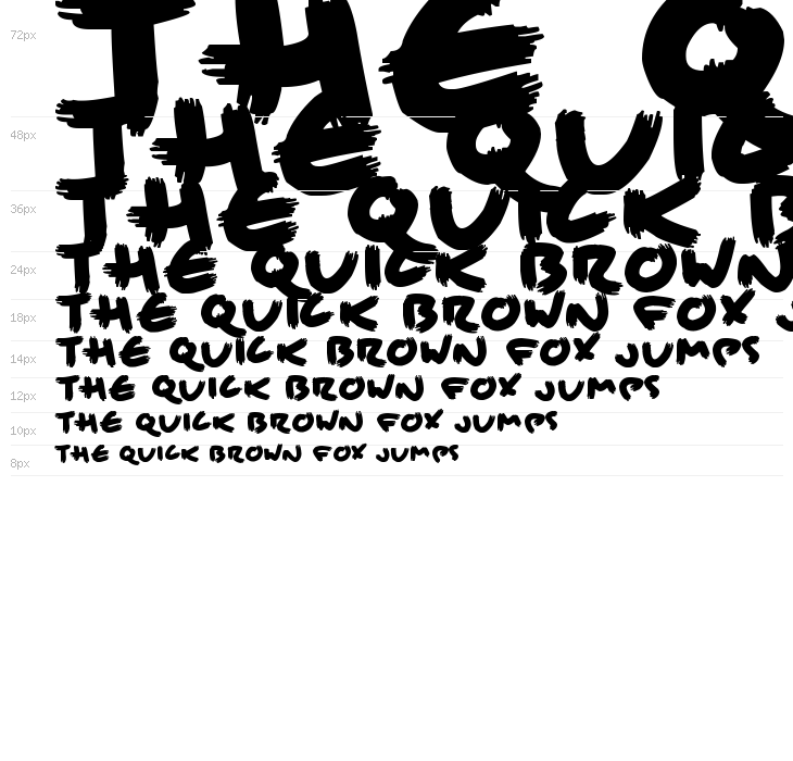 Brisk Bristle Brush Waterfall