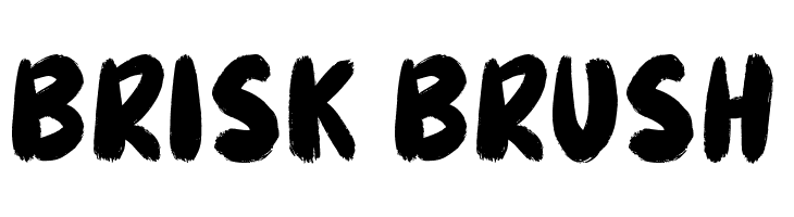 Brisk Brush  Free Fonts Download