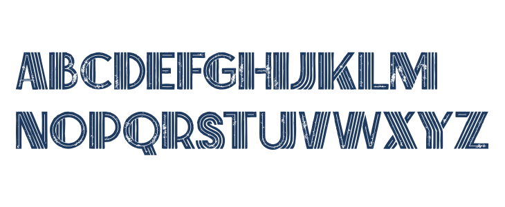 Brisk Inline Grunge Lowercase