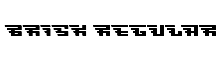 Brisk Regular  免费字体下载