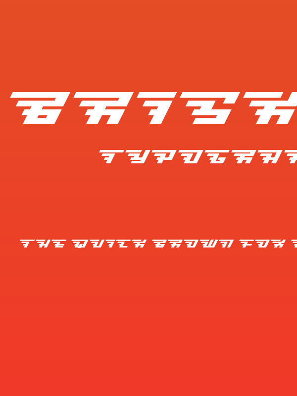 Brisk [italic] Regular Poster