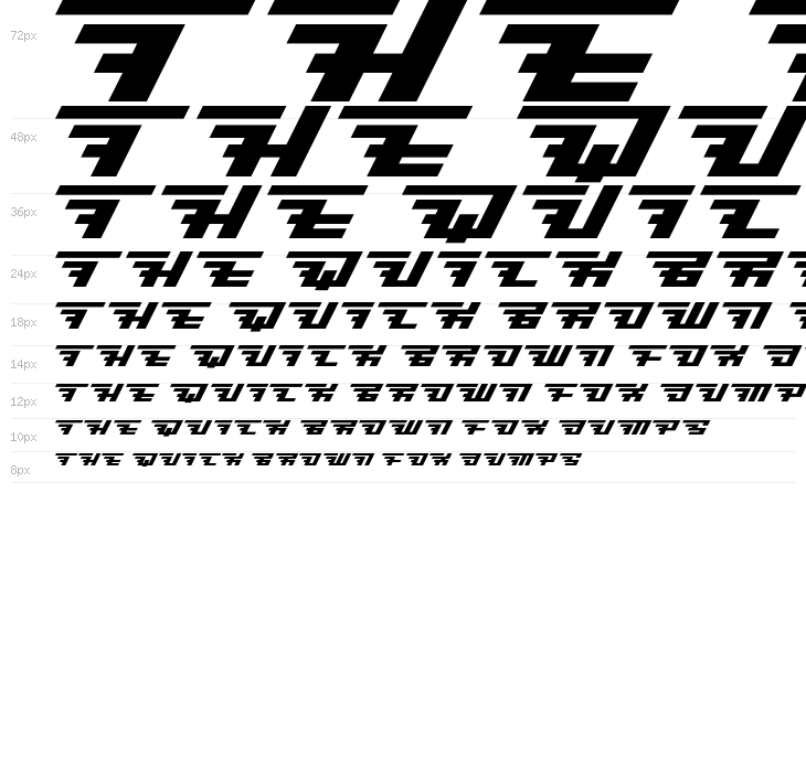 Brisk [italic] Regular Waterfall