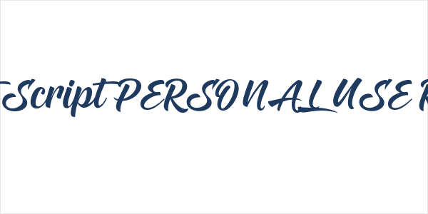 Brisket Script PERSONAL USE Regular Logo