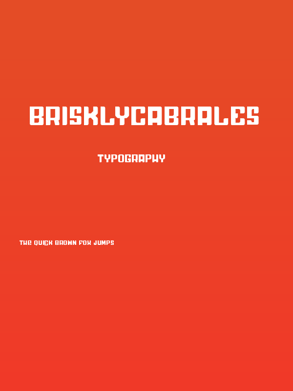 BrisklyCabrales Poster