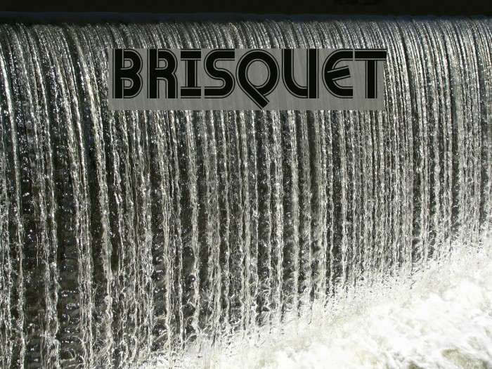Brisquet Font examples
