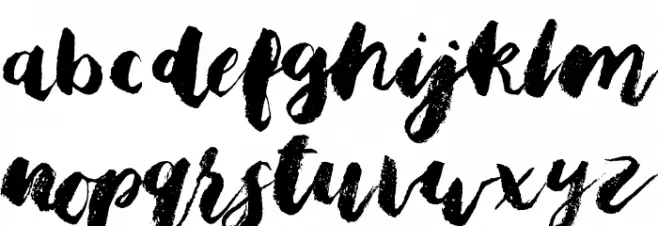 Bristle Brush Script Demo Schriftart Anderer Schreiben