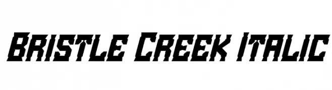 Bristle Creek Italic  नि: शुल्क फ़ॉन्ट्स डाउनलोड