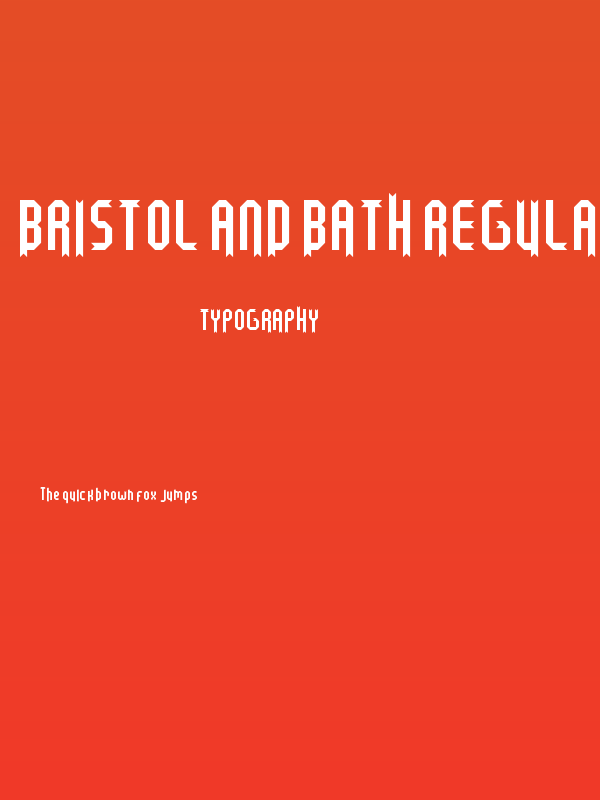 Bristol and Bath Regular Poster