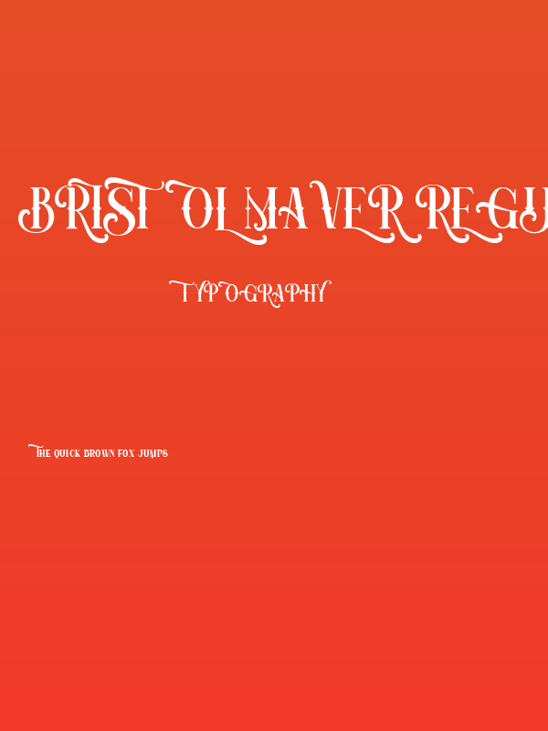 Bristol maver Regular Poster