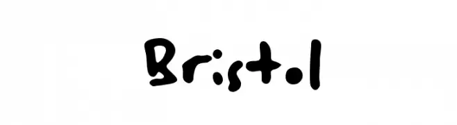 Bristol  免费字体下载
