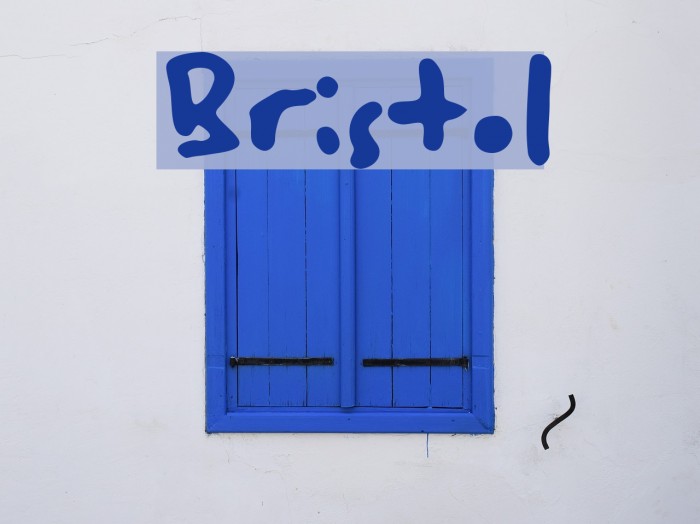 Bristol Font examples
