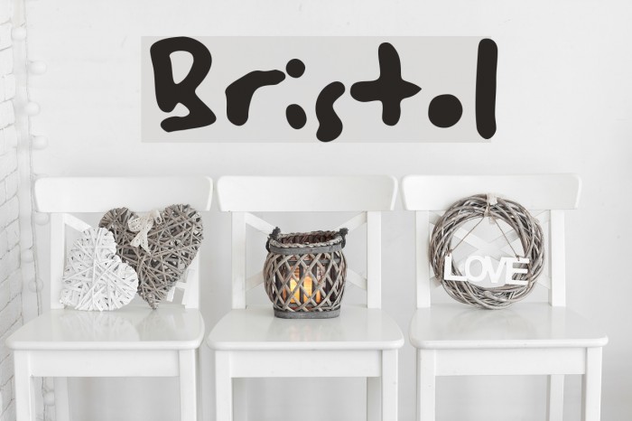 Bristol Font examples