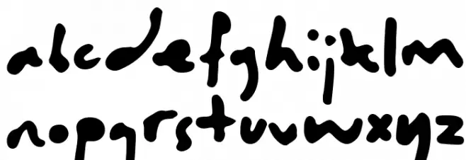 Bristol Font LOWERCASE