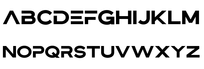Bristone Font LOWERCASE