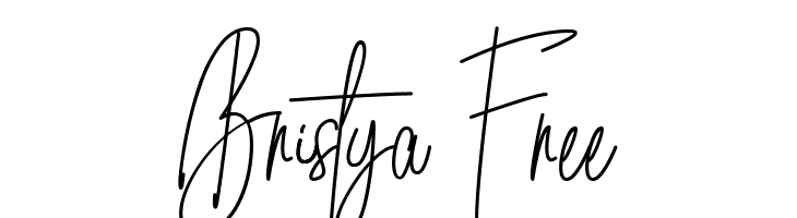 Bristya Free  नि: शुल्क फ़ॉन्ट्स डाउनलोड