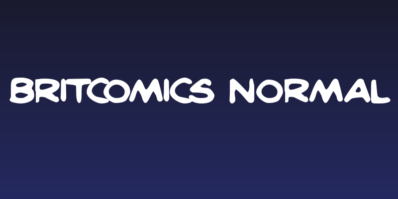 BritComics Normal Social Header