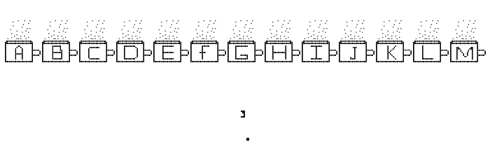 BritainTea Regular Font OTHER CHARS