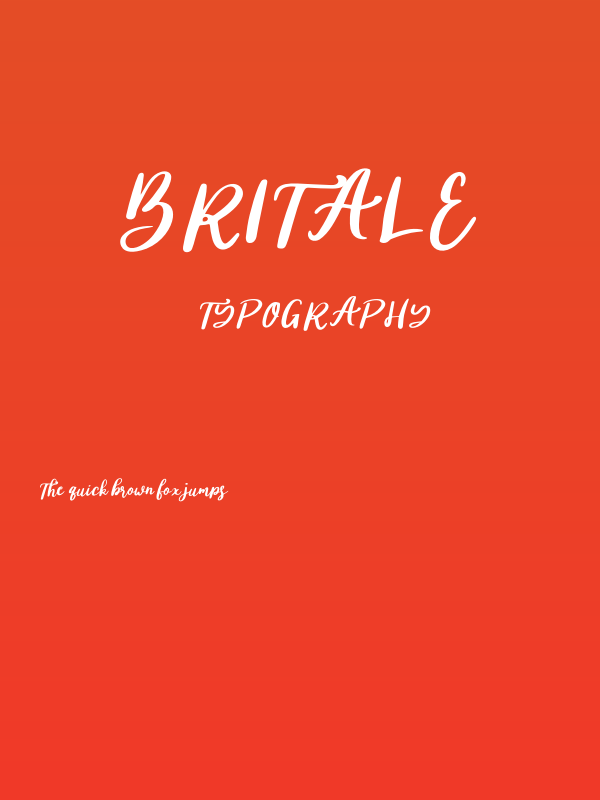 Britale Poster