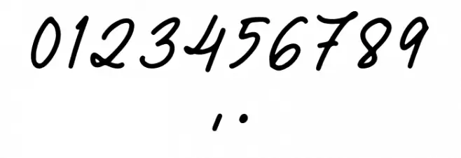 BritaniaLetter Font OTHER CHARS