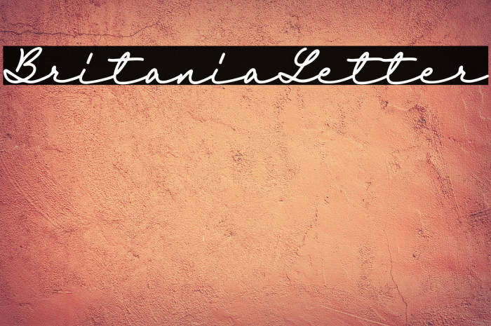 BritaniaLetter Example 1