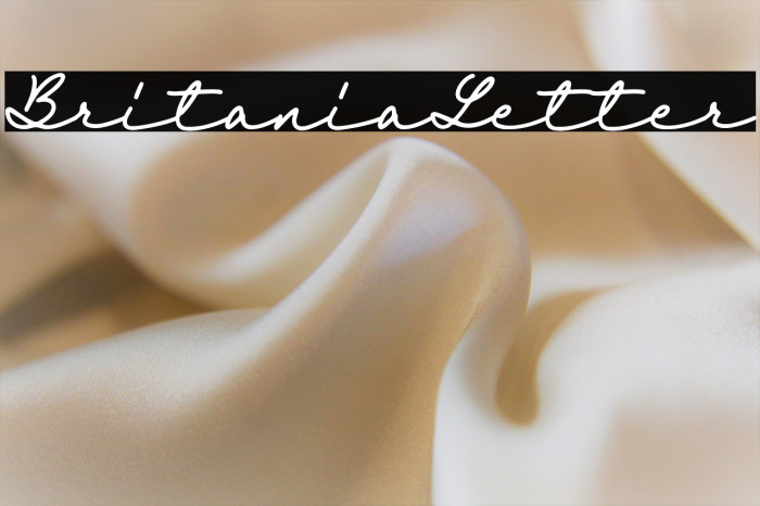 BritaniaLetter Example 2